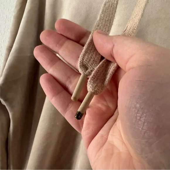 Aerie OFFLINE Velour Oversized Hoodie Lounge Cozy Soft Girl Medium - Picture 8 of 14